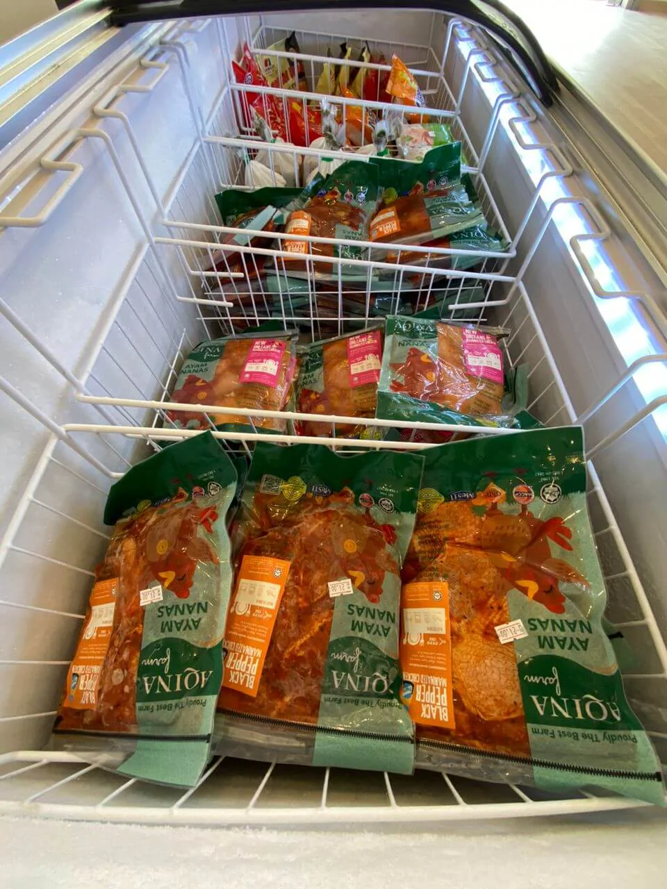 Ready-to-cook chicken products